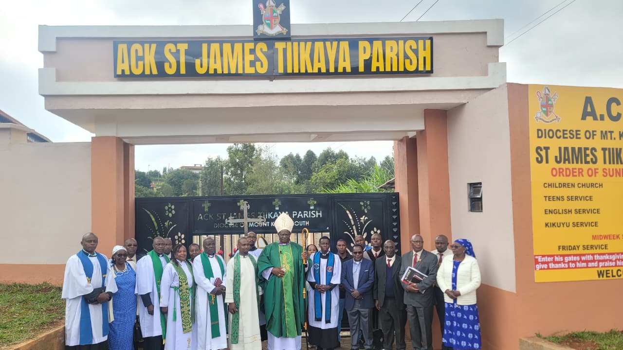 Thanksgiving & Dedication Service at ACK St. James Tiikaya